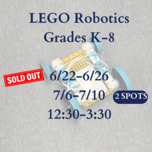 LEGO Robotics Camp at University High School SummerU