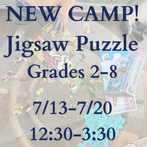 NEW CAMP! Jigsaw Puzzle Grades 2-8 713-720 1230-330