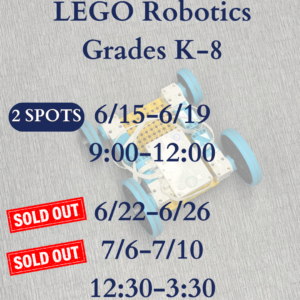 LEGO Robotics Camp  at University High School SummerU