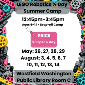 LEGO Robotics 1/2 Day Summer Camp