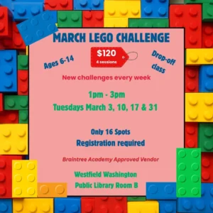 March LEGO Robotics Class